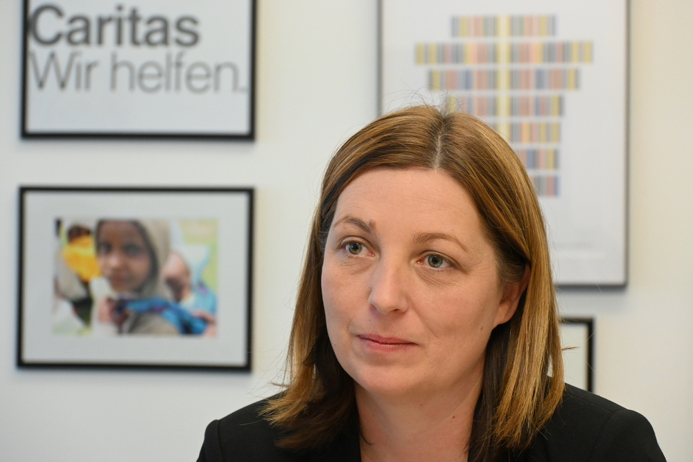 Caritas-Präsidentin Nora Tödtling-Musenbichler / Kathpress/Paul Wuthe